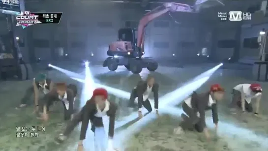 [VIDEO] 130801 EXO - GROWL @ M!Countdown