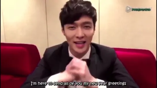 160128 EXO LAY @ Chinese New Year greetings