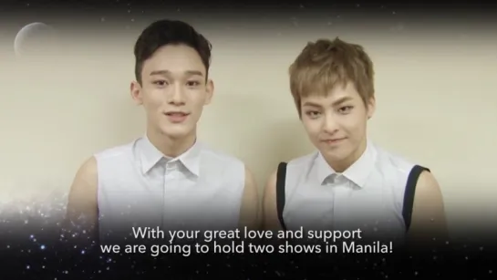 EXO INVITES YOU TO EXOLUTION LIVE IN MANILA