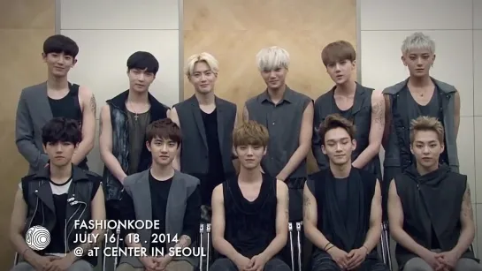 140704 EXO - Interview @ FASHION KODE