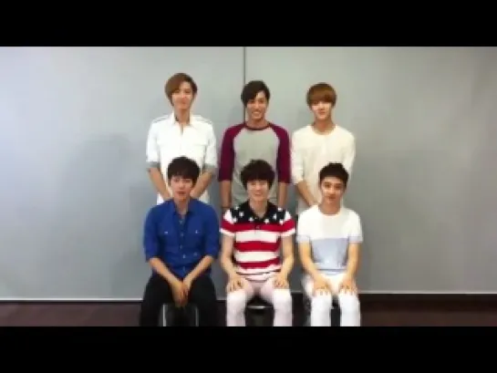 Messages from EXO-K to thai fan