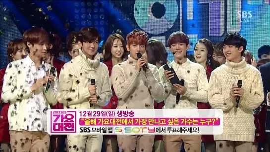 131215 EXO - Miracles In December @ SBS Inkigayo