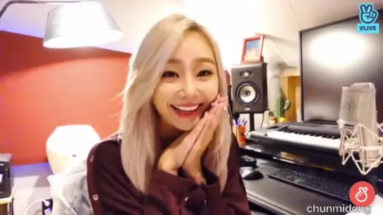 [V LIVE] 181211 Hyolyn laugh