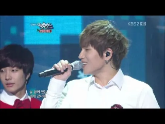 121221 K.Will & SISTAR & Boyfriend - White Love  [Starship Planet]