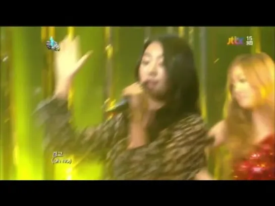 111215 Sistar - Ma Boy @  Music Top