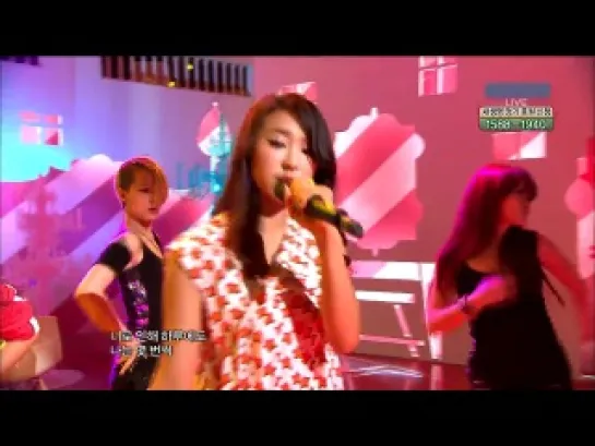 110507 Sistar 19 - Ma Boy @ Music Core (Debut Stage)