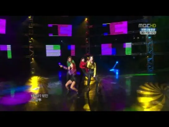 101218 Sistar - How Dare You @ Music Core