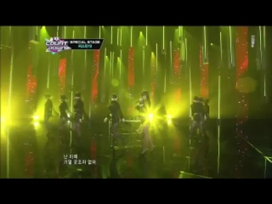 130228 SISTAR19 - Gone Not Around Any Longer @Mnet M!Countdown