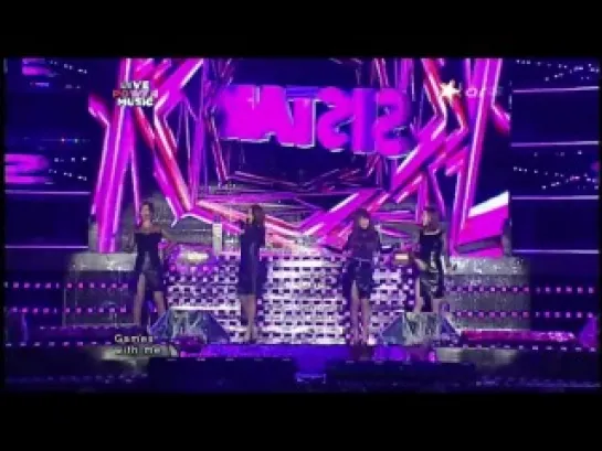 SISTAR - Ma Boy @ Y-STAR Live Power Music (29.04.2012)