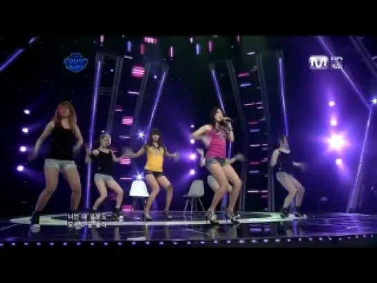 110512 Sistar 19 - Ma Boy on M!Countdown