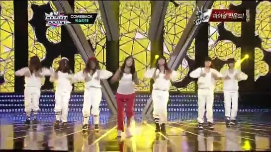 130131 Sistar19 - 있다 없으니까(Gone Not Around Any Longer) @ M!Countdown_Comeback Stage