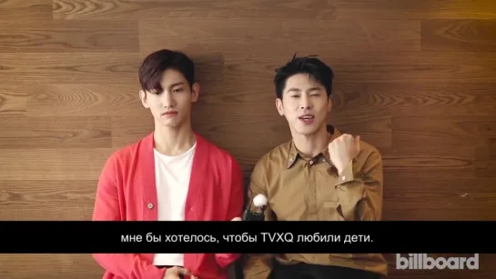 2018/04/12 TVXQ! Speaks on New Music Billboard rus sub