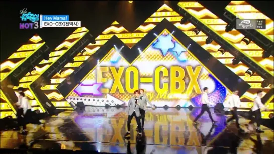 [VIDEO] 161112 EXO-CBX - Hey Mama @ MBC Music Core