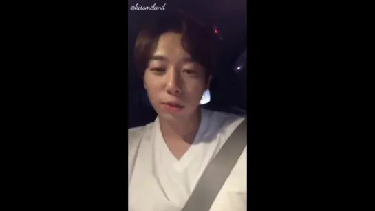 16.08.2017 U-KISS Hoon @ instalive