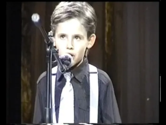 What a Wonderful World - 7-year-old Oleg Aleksandrov