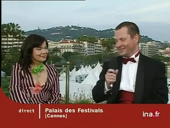 Cannes Bjork Lars von Trier