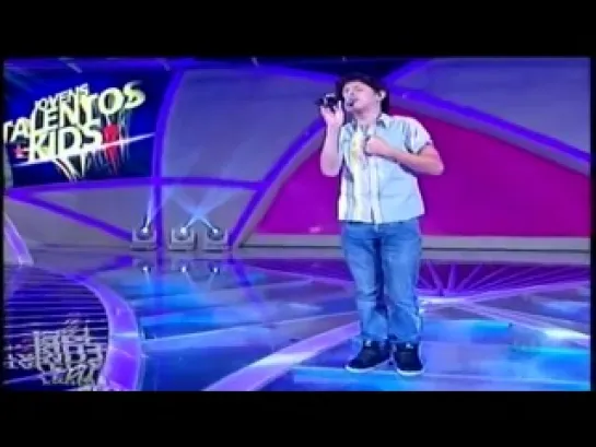 Leandro Vinicius - Sonda-me, Usa-me - Jovens Talentos Kids - Programa Raul Gil - 01122012