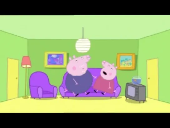 peppa pig 1-22 Babysitting (в няньках)