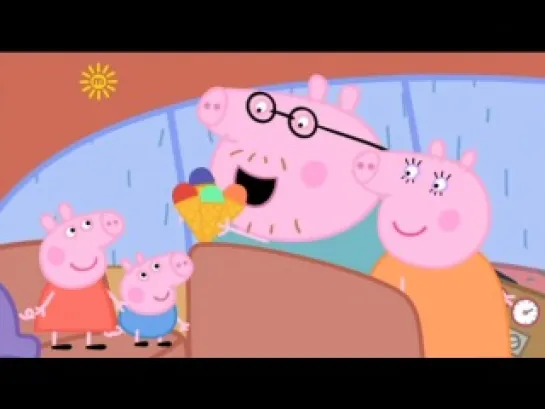 peppa pig 3-2 The rainbow(Радуга)