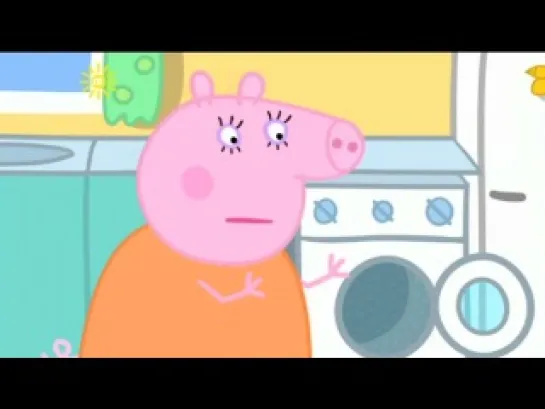 peppa pig 3-10 Washing ( Стирка)