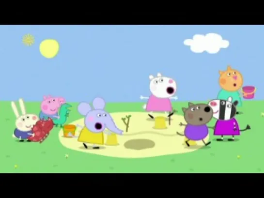 peppa pig 4-34 The sandpit (Песочница)