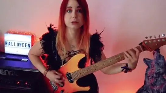 JJ's One Girl Band -🎃 13 SPOOKY Halloween Metal RIFFS 🎃