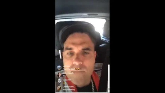 Robbie Williams Live Instagram 23 05 2018