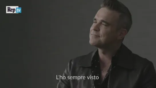 Robbie Williams for "La Repubblica"