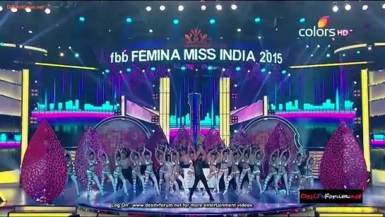 Femina Miss India 2015 - выступление Шахида Капура