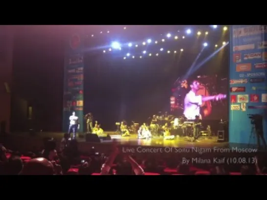 Live Concert Of Sonu Nigam From Moscow (10.08.13) | HD