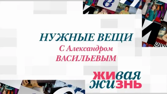 А. Васильев в гостях у А. Пугачёвой ("Живая жизнь". "Нужные вещи с Александром Васильевым", 2019)