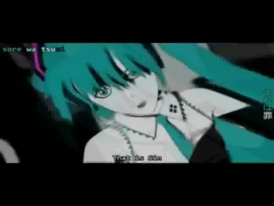 Vokaloid / Вокалоид - Miku Hatsune - Love is War / Любовь это война (eng sub)