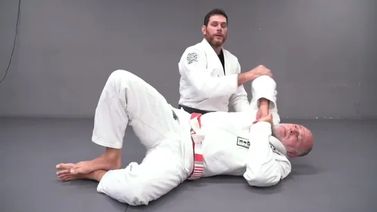 Roger Gracie. Переход из бокового удержания в маунт