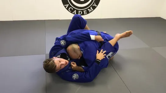 Triangle From Hand On The Belt Closed Guard. Nicholas Meregali