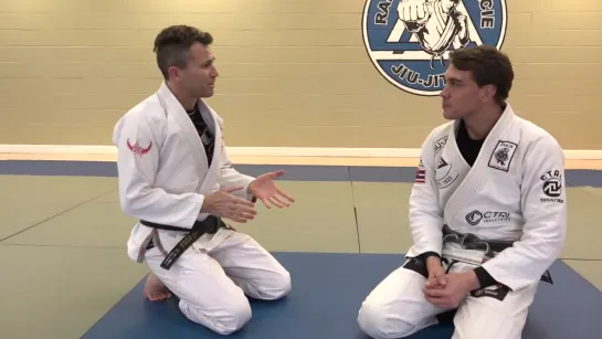 Closed guard attacks with collar grip - Rhalan Gracie