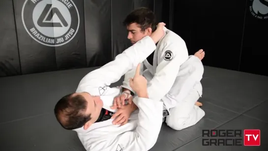 Roger Gracie. Closed Guard Armbar Finish Details