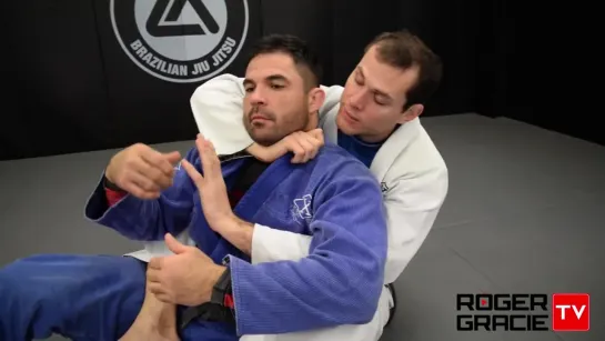 Choke Details From The Back. Roger Gracie