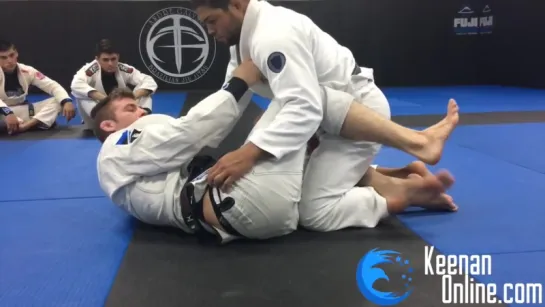 Keenan Cornelius - Krab Guard.  Exclusive technique ft. Andre Galvao