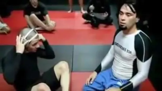 100% Neck Crank to Back Take. Eddie Bravo.