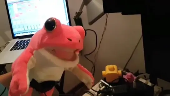 techno frog