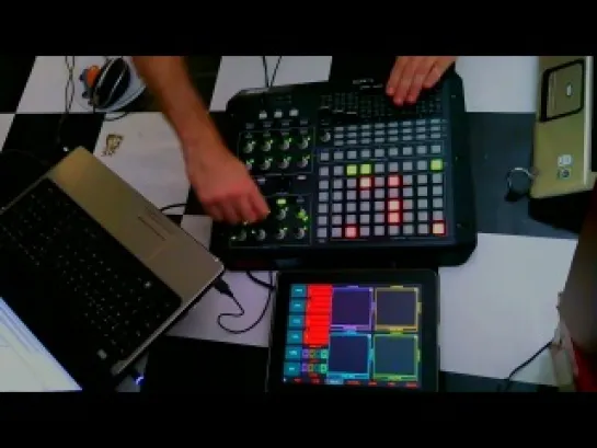 Dj Mateus B Performance Set Ableton APC monome iPad Livecontrol