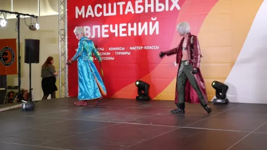 1.3.1. Два чела и тян с базукой - Devil may cry 3 - Dante, Lady, Vergil