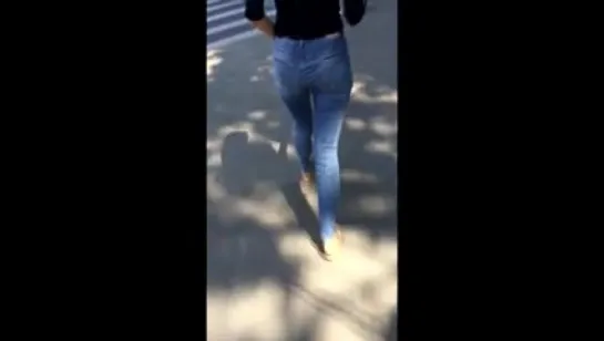 Teen ass in tight jeans - Spy in Romania, Timisoara