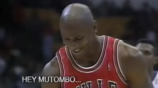 Hey Mutombo. This ones for you baby...