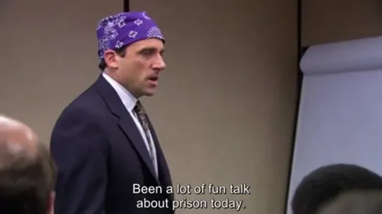 the office. prison mike.