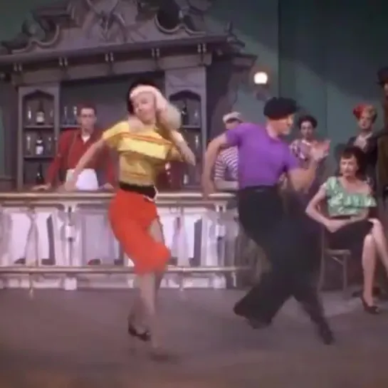 Vera-Ellen and Gene Kelly in the “Slaughter on Tenth Avenue” number from Words and Music (1948).