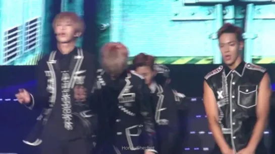 [VK] [05.09.15] Monsta X - Steal your heart (Фокус на Шону) @ Special Music Festival