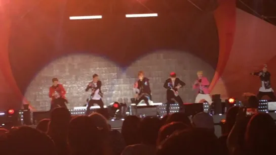 [VK] [14.08.15] Monsta X - Trespass @ фестиваль Happy Dream