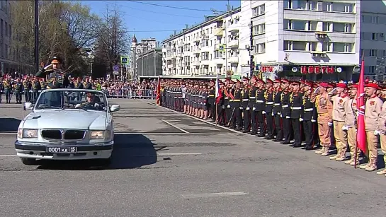 Парад Победы в Перми, 9 мая 2022 года