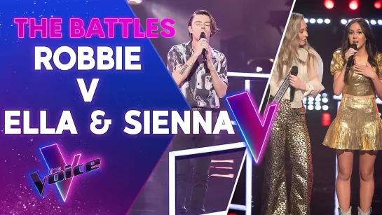 Robbie Dolan vs Ella & Sienna - Wrecking Ball (The Voice Australia 2022)